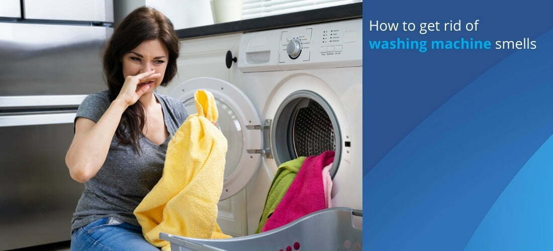 Get rid of washing machine smells