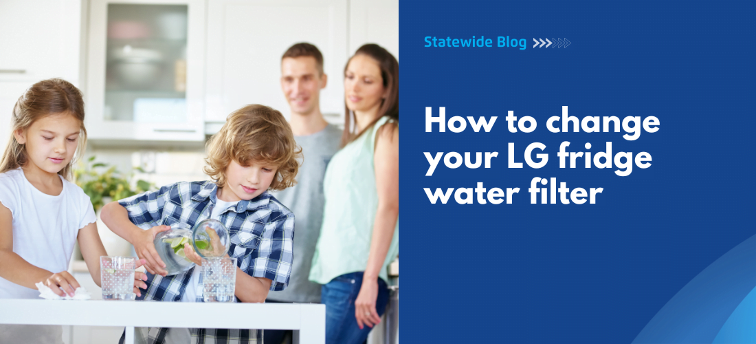How to change your LG fridge water filter