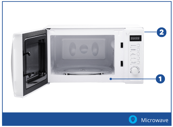 Find your microwave specifications
