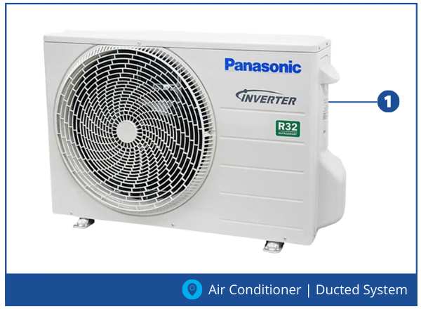 Ducted Air Conditioning model locations
